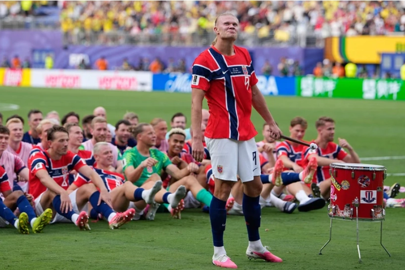 Na Uy đang tạo ranh những cột mốc tại world cup 2026
